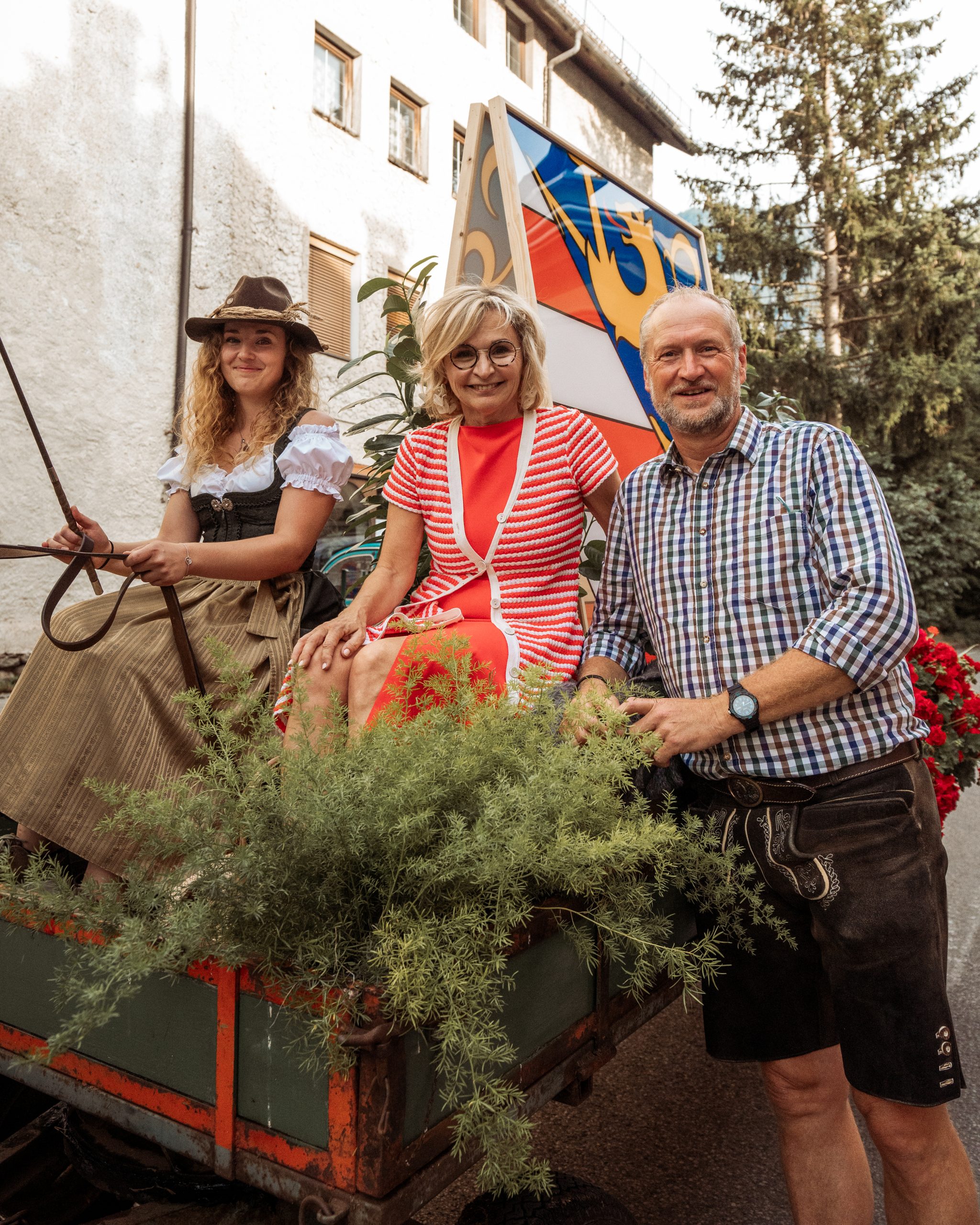 Elisabeth Blanik beim Sommerfest Lienz